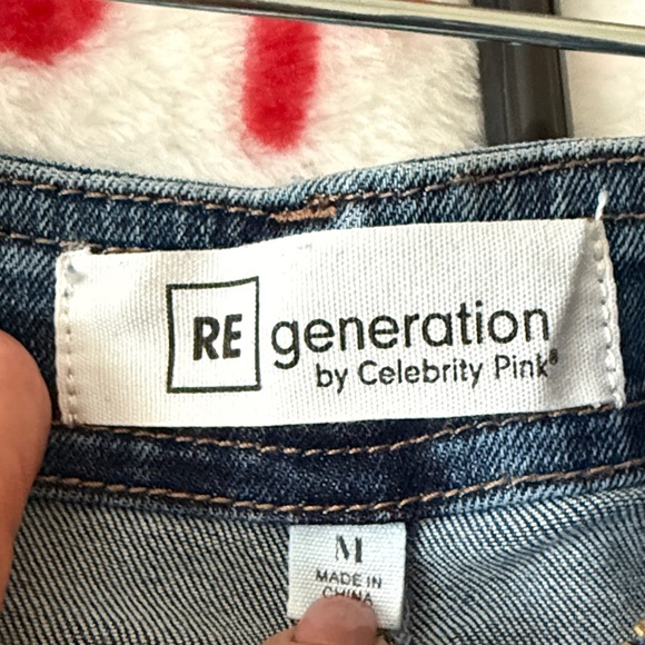 Chic Denim Ruffle Mini Skirt - Picture 4 of 5